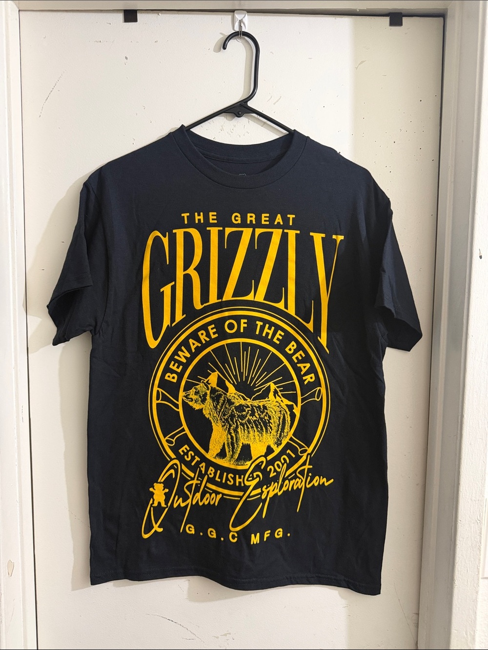 Black Graphic Tee -